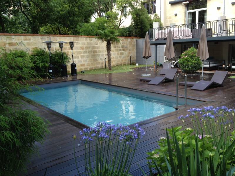 Fond mobile de piscine à Chartres